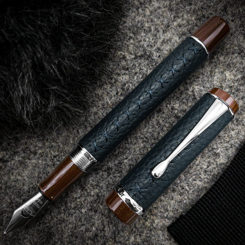 Conklin Duragraph Special Edition Savoy Fountain Pen, Leather