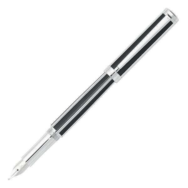 sheaffer-intesnity-black-chrome-fountain-pen-pensavings