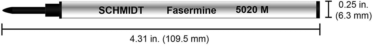 schmidt-refill-5020-measurement-pensavings