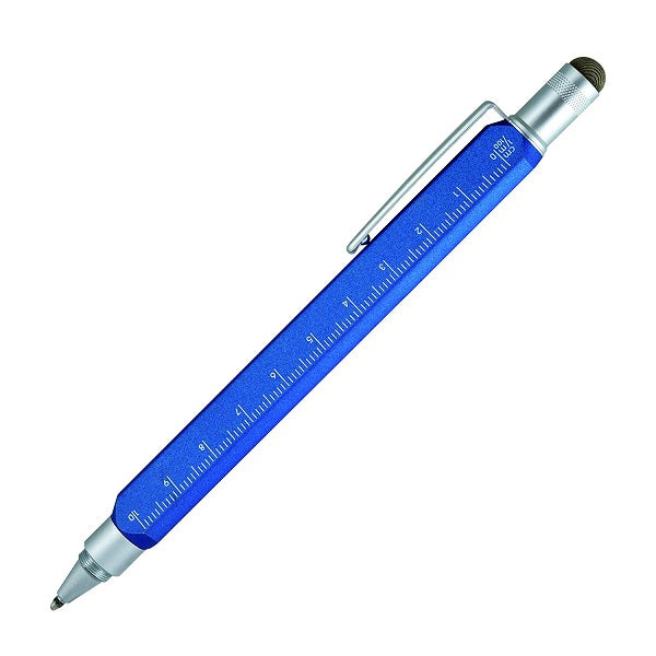 Monteverde Tool 60 Ballpoint Pen & Stylus, Ocean Blue