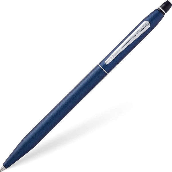 Cross Click Ballpoint Pen, Navy Blue & Chrome