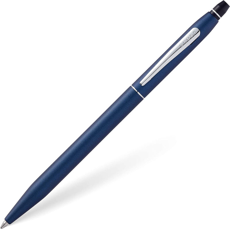 Cross Click Ballpoint Pen, Navy Blue & Chrome