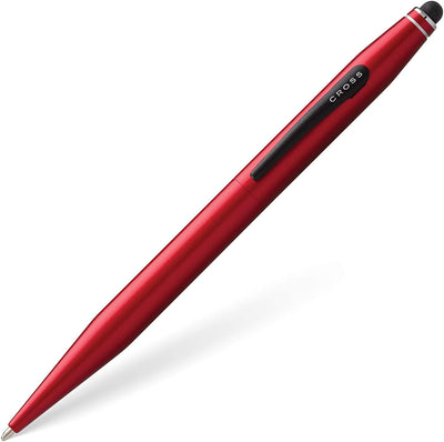Cross Tech 2 Ballpoint Pen & Stylus, Metallic Red