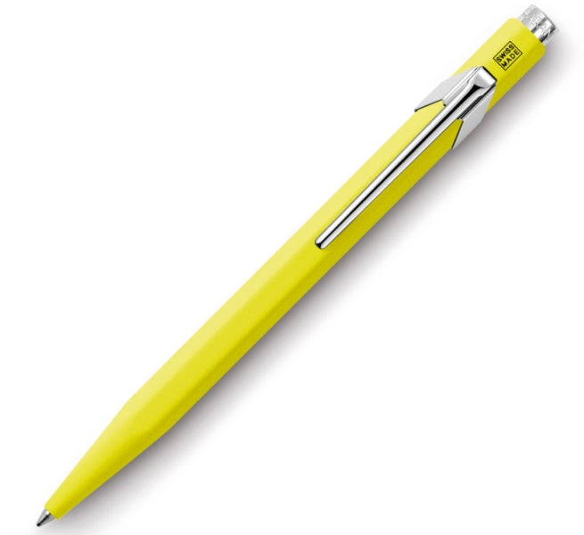 caran-dache-849-fluorescent-yellow-ballpoint-pen-pensavings