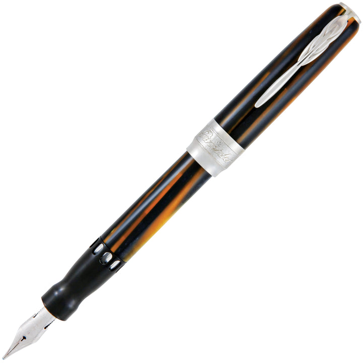 pineider-arco-blue-bee-fountain-pen-stub-pensavings