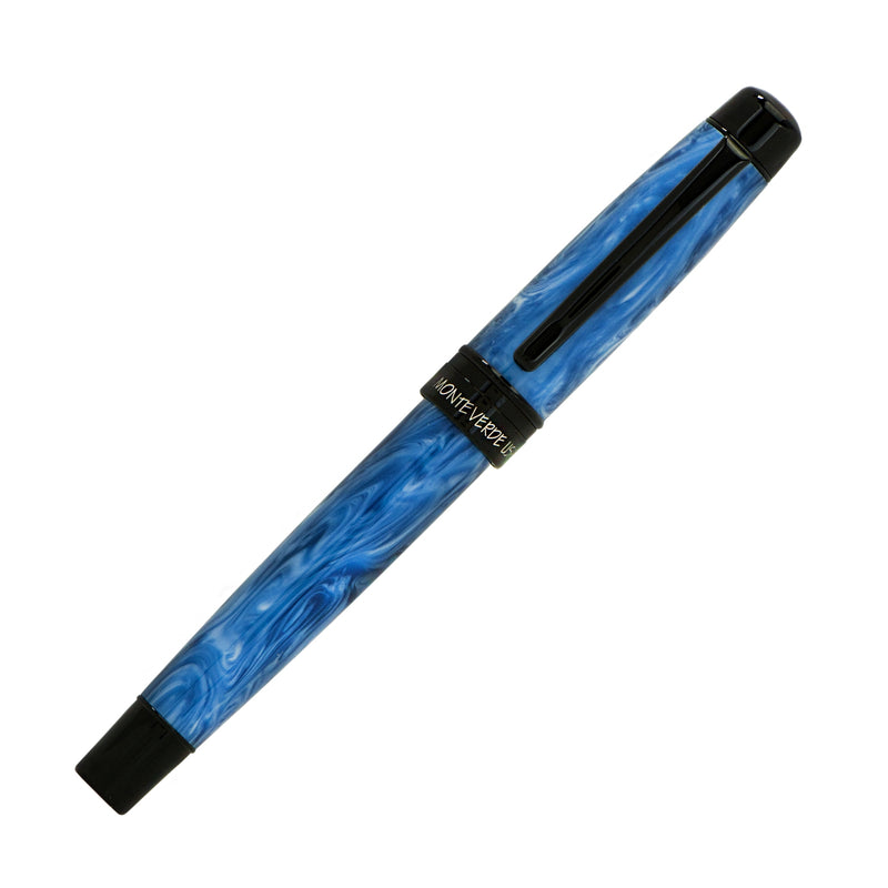 Monteverde Prima Fountain Pen, Blue Swirl
