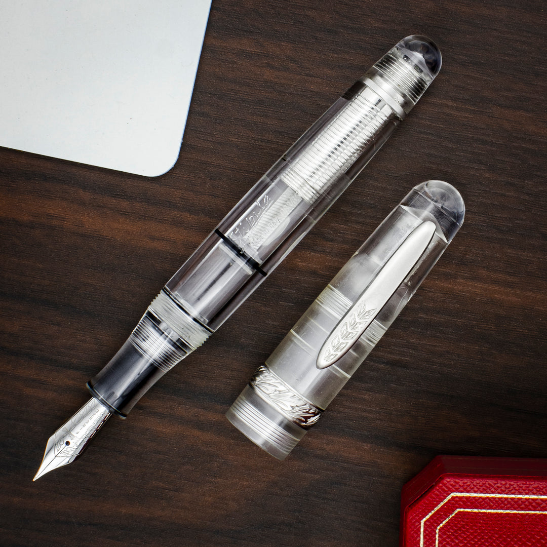 Stipula Etruria Rainbow Limited Edition Fountain Pen, Clear