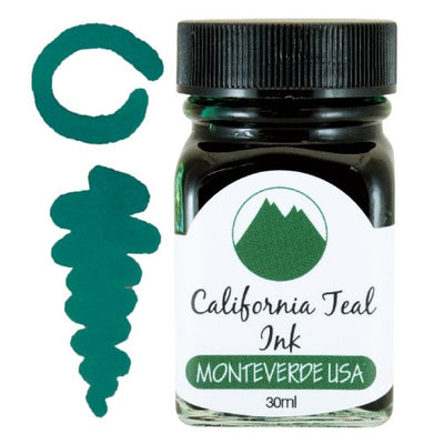 monteverde-California-teal-ink-bottle-pensavings