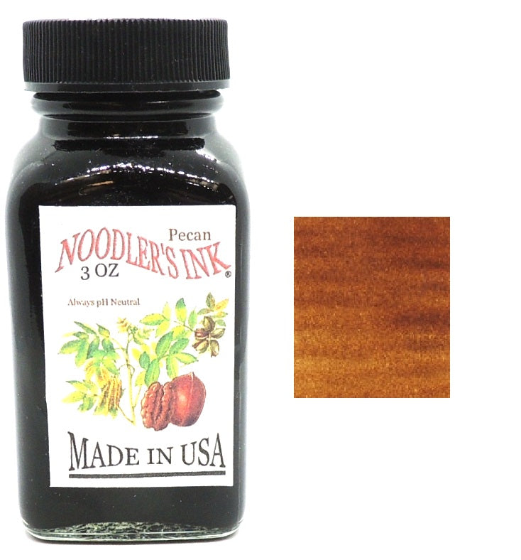 Noodlers Fountain Pen Ink Bottle - Pecan