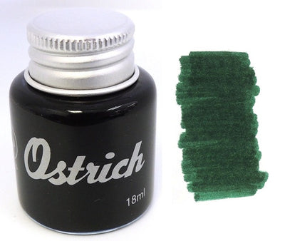 ostrich-fountain-pen-ink-green-emerald-pensavings
