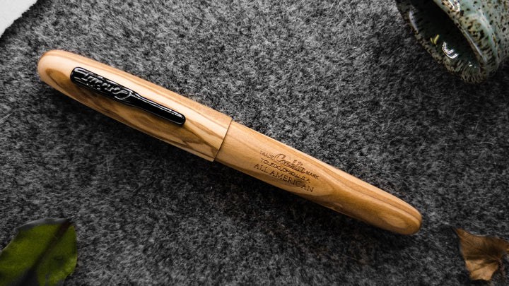 conklin-all-american-olive-wood-fountain-pen-pensavings