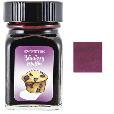 Monteverde 30ml Fountain Pen Ink Bottle, Sweet Life, Blueberry Muffin