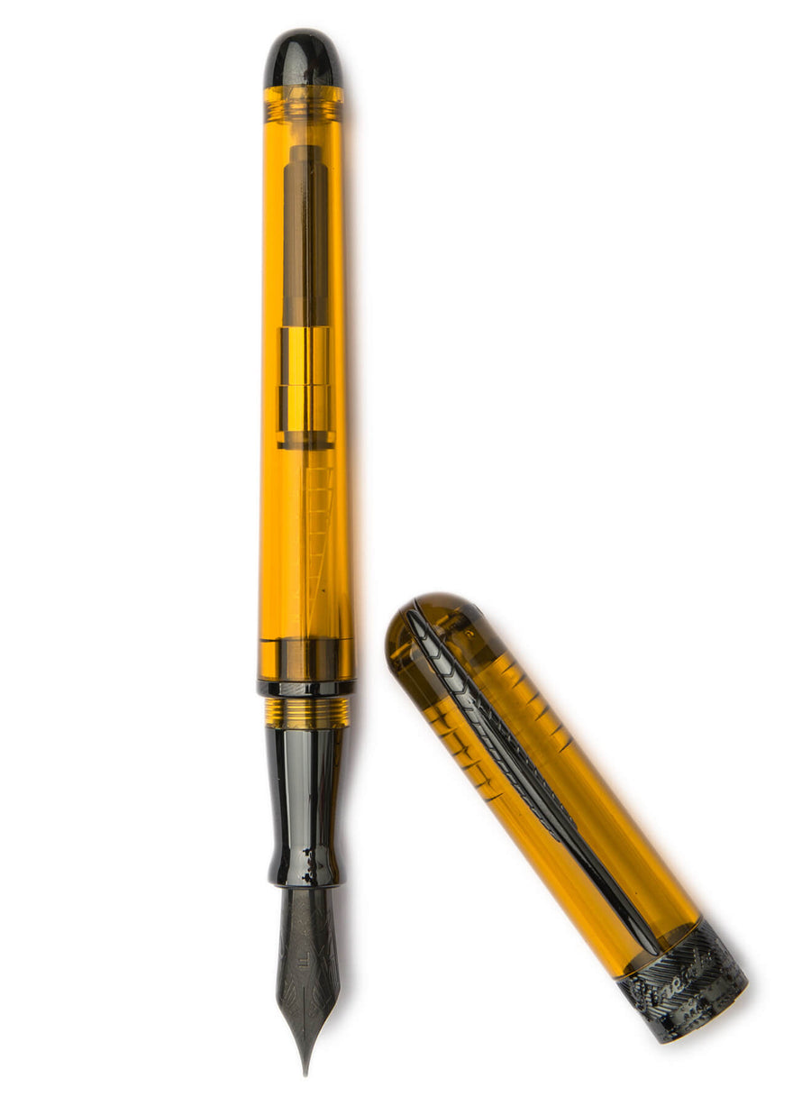 pineider-ur-amber-fountain-pen-extra-fine-nib-pensavings