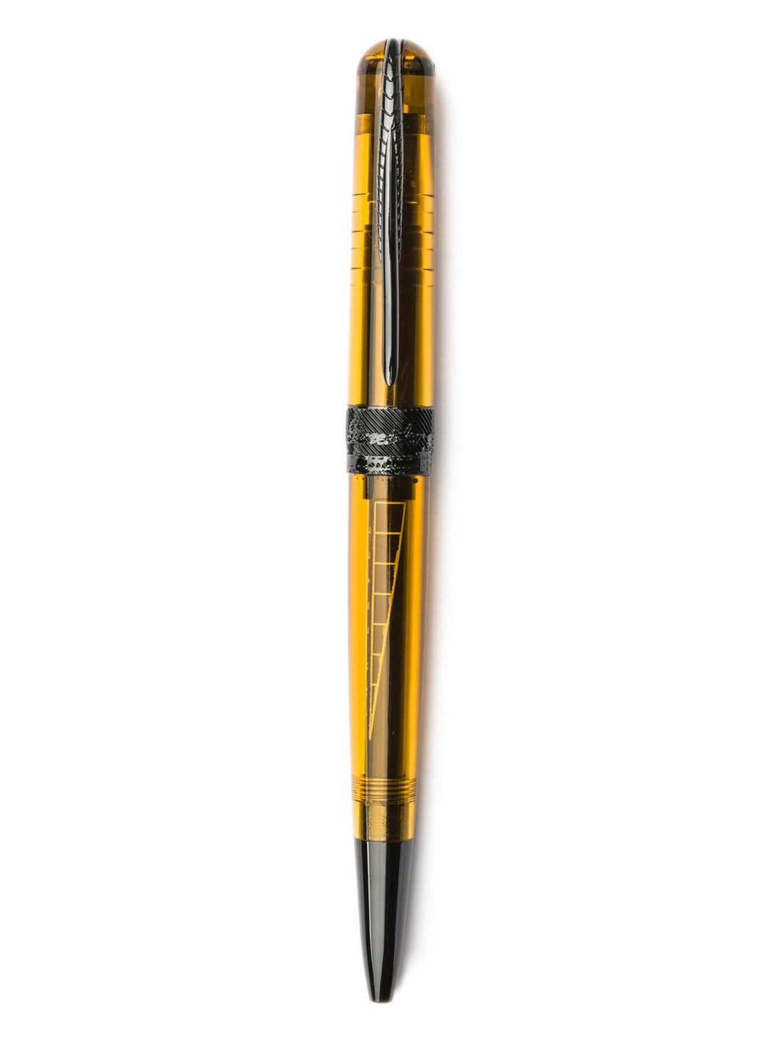 pineider-avatar-ballpoint-pen-amber-pensavings