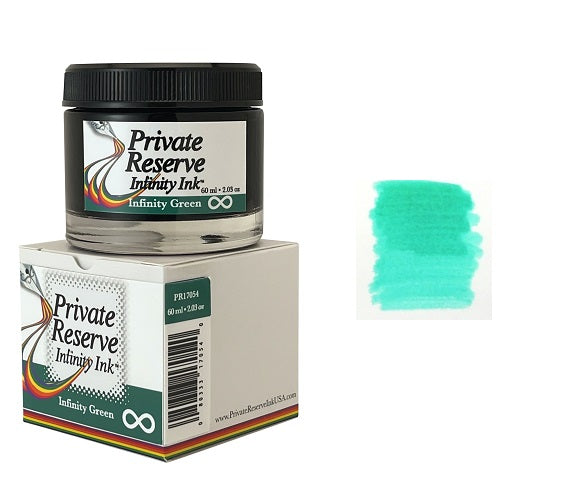 Private Reserve Infinity Fountain Pen Ink Bottle, 60ml, Green