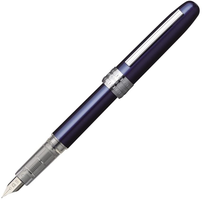 platinum-plaisir-blue-fountain-pen-pensavings