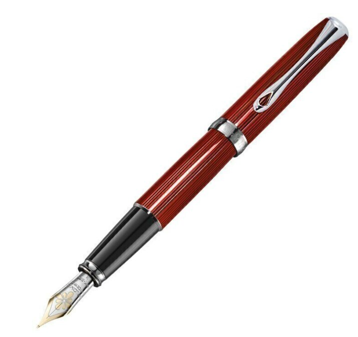 Diplomat Excellence A+ Fountain Pen Gift Set, Skyline Red