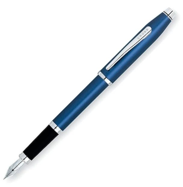 cross-classic-century-2-fountain-pen-royal-blue-medium-nib