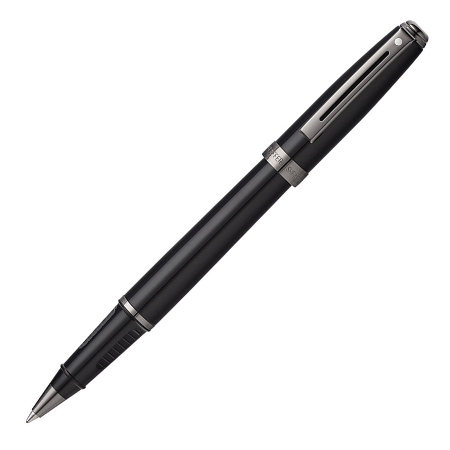 sheaffer-prelude-rollerball-pen-black-gunmetal-capped-pensavings