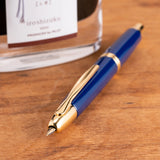pilot-vanishing-point-fountain-pen-blue-gold-pensavings