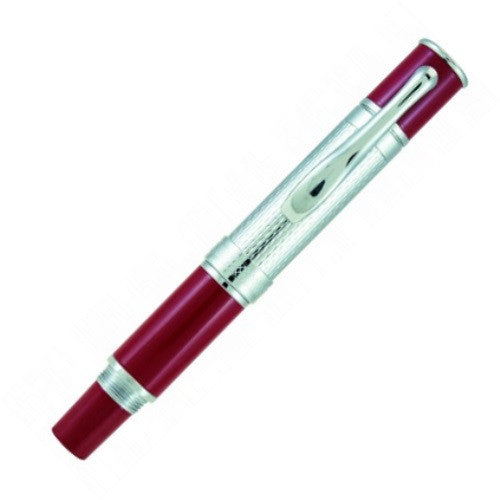 Monteverde Mini Jewelria Fountain Pen - Burgundy Barley - Medium Nib