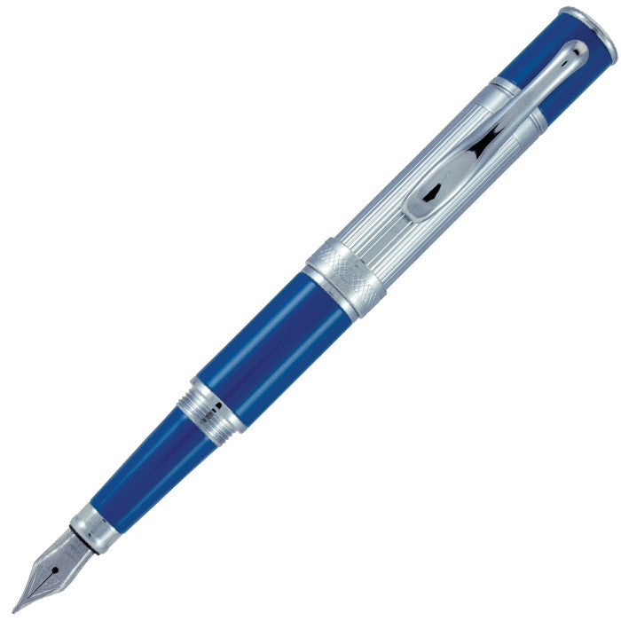 Monteverde Mini Jewelria Fountain Pen,  Cobalt Blue, Medium Nib