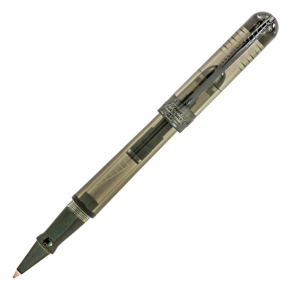 Pineider Avatar UR Demo Black Rollerball Pen, Fume