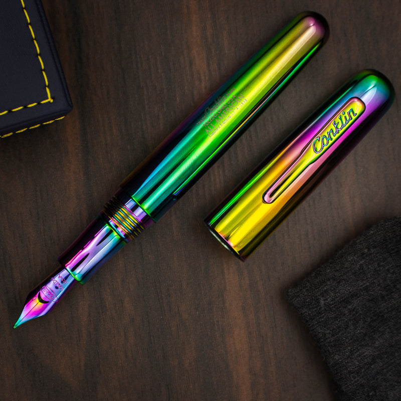 Conklin All American Limited Edition 898 Fountain Pen, Rainbow