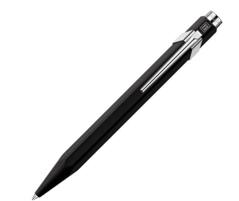 caran-d'ache-metal-black-rollerball-pen-pensavings