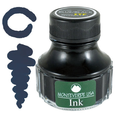 monteverde-90ml-black-Blue-fountain-pen-ink-bottle-pensavings