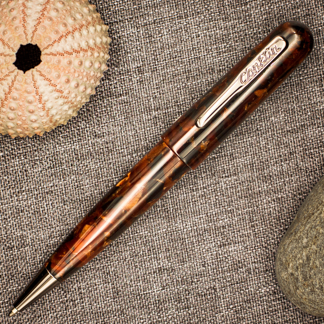 Conklin All American Ballpoint Pen, Brownstone