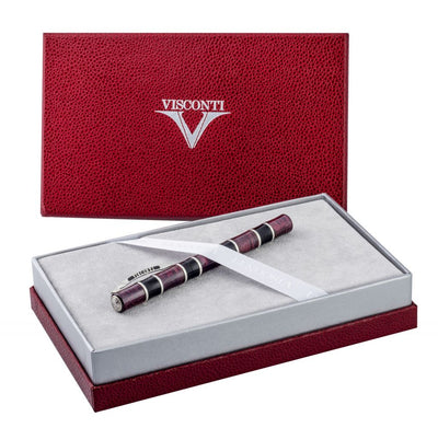 Visconti Limited Edition Asia Bamboo Fountain Pen, Red
