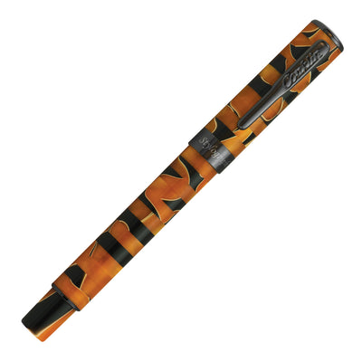 Conklin Stylograph Mosaic Fountain Pen, Orange & Black
