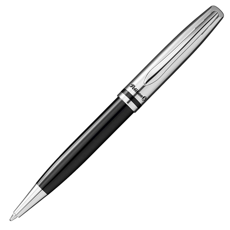 Pelikan Jazz Classic Ballpoint Pen, Black & Chrome
