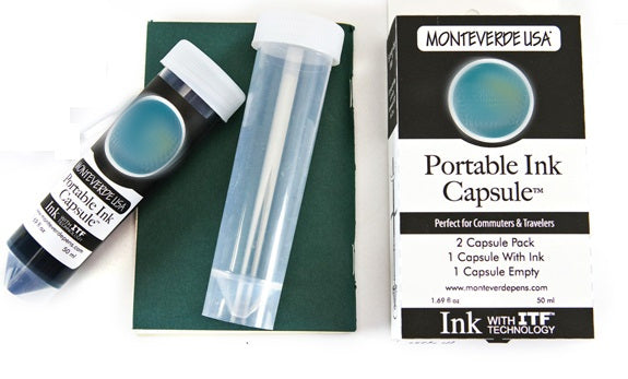 Monteverde-portable-ink-capsule-box-midnight-black-pensavings