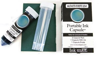 Monteverde-portable-ink-capsule-malibu-blue-box-pensavings