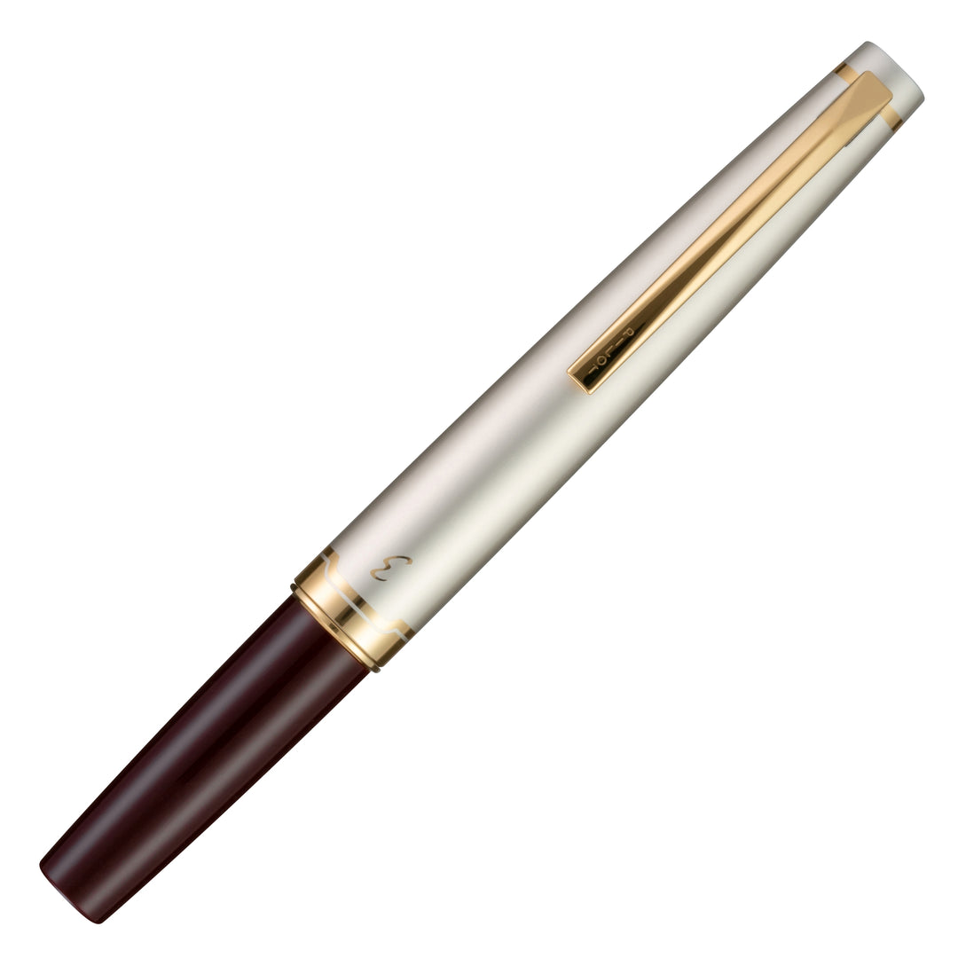 Pilot E95s Fountain Pen, Burgundy, Ivory and Gold