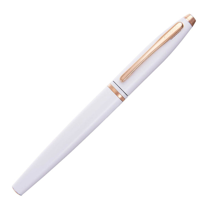 Cross Calais Pearl White Rose Gold Fountain Pen AT0116-21 - Image 2