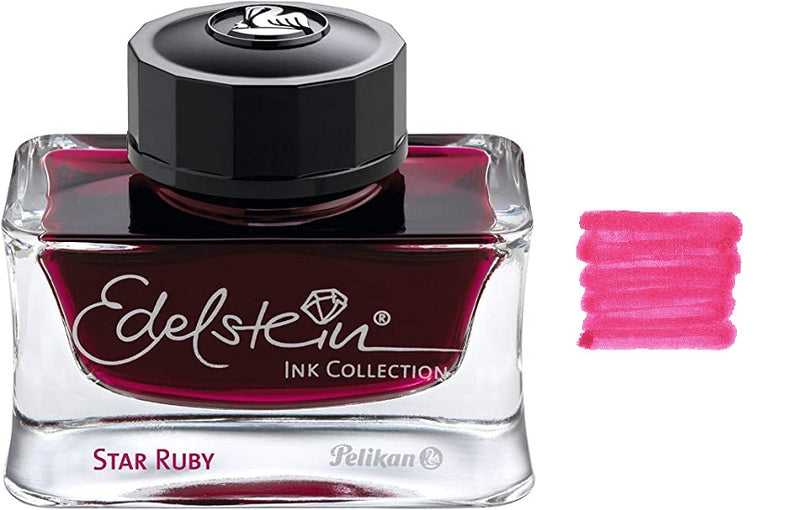 Pelikan Edelstein Fountain Pen Ink Bottle, 50ml, Star Ruby