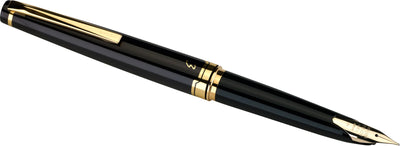 Pilot E95s Fountain Pen, Black Barrel & Gold Accents