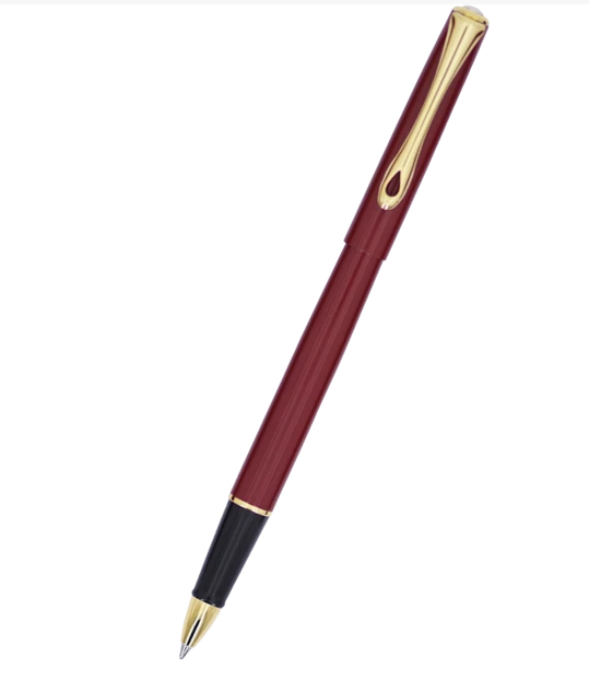 diplomat-dark-red-rollerball-pen-pensavings