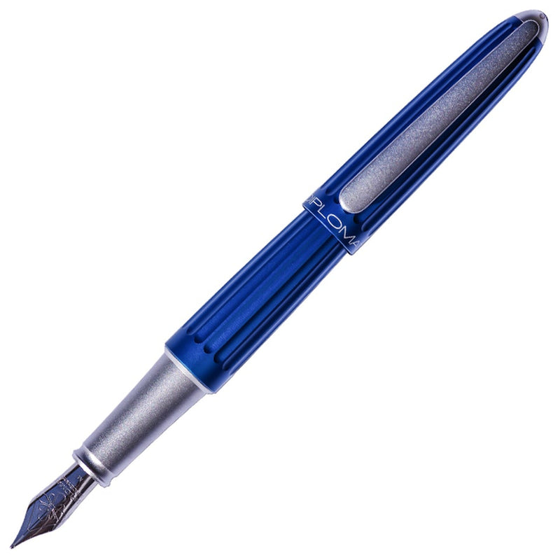 Diplomat Aero Fountain Pen Gift Set, Blue