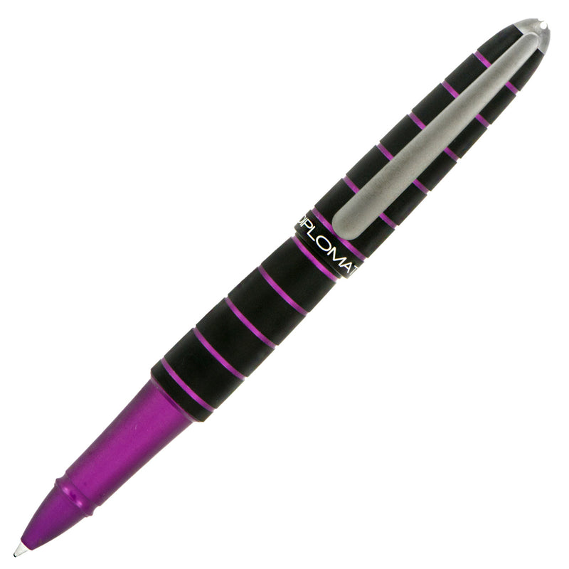 Diplomat Elox Rollerball Pen, Purple & Black