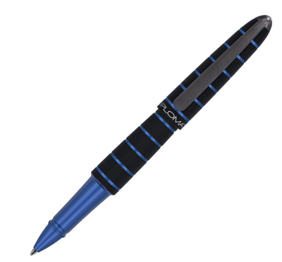 diplomat-elox-ring-black-blue-rollerball-pen-pen-savings