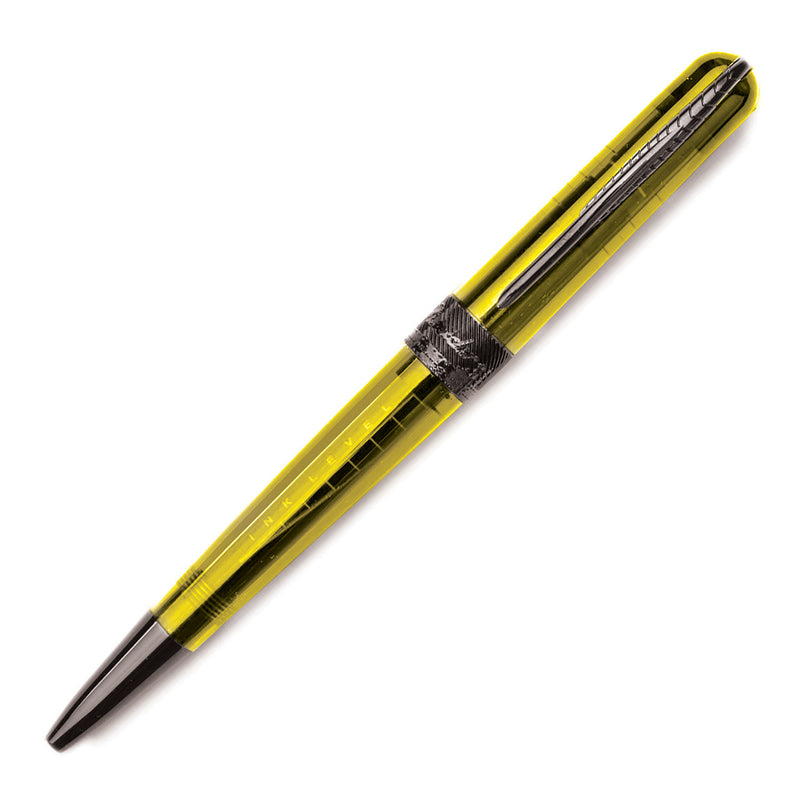Pineider Avatar UR Demo Black Ballpoint Pen, Lemon