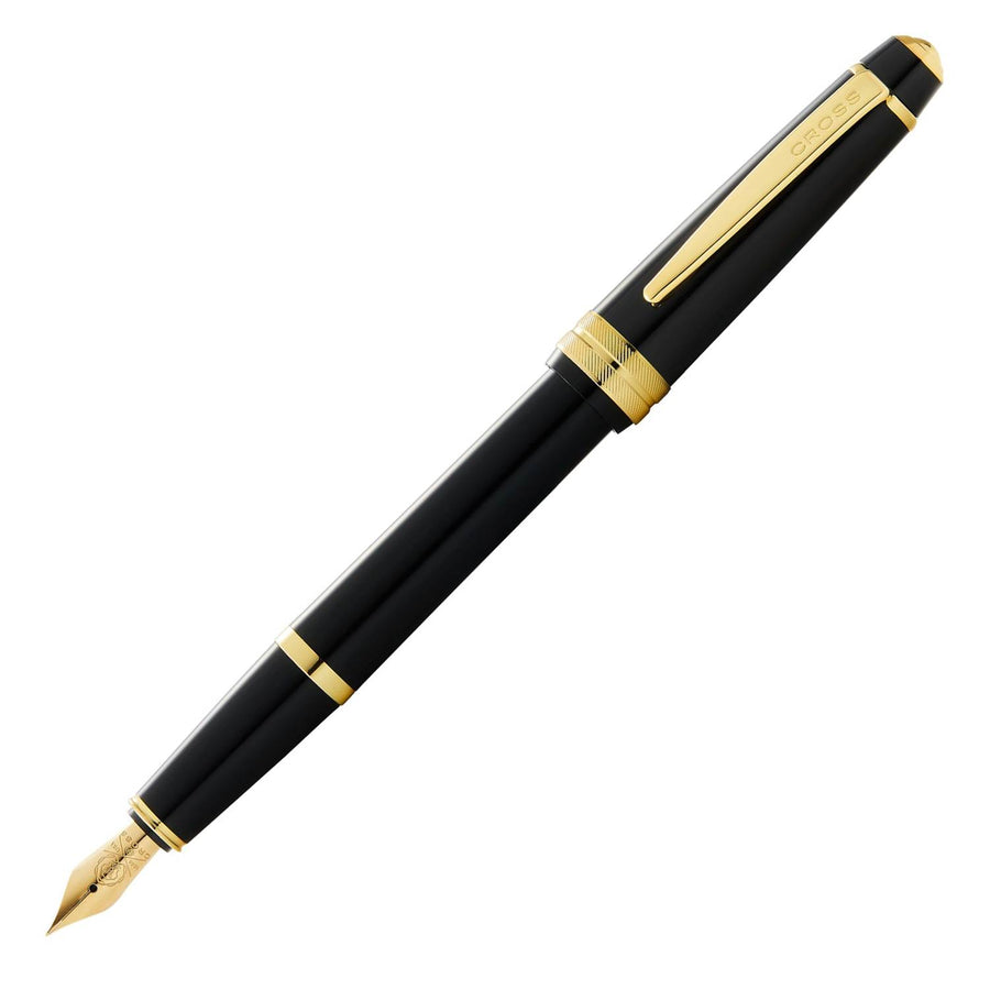 cross-bailey-light-black-gold-fountain-medium-pen-pensavings