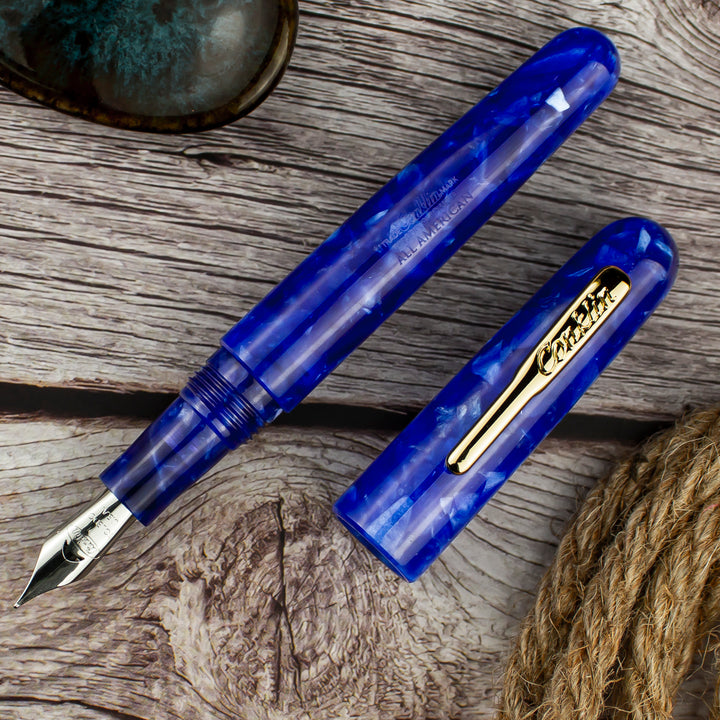 Conklin All American Lapis Blue Fountain Pen