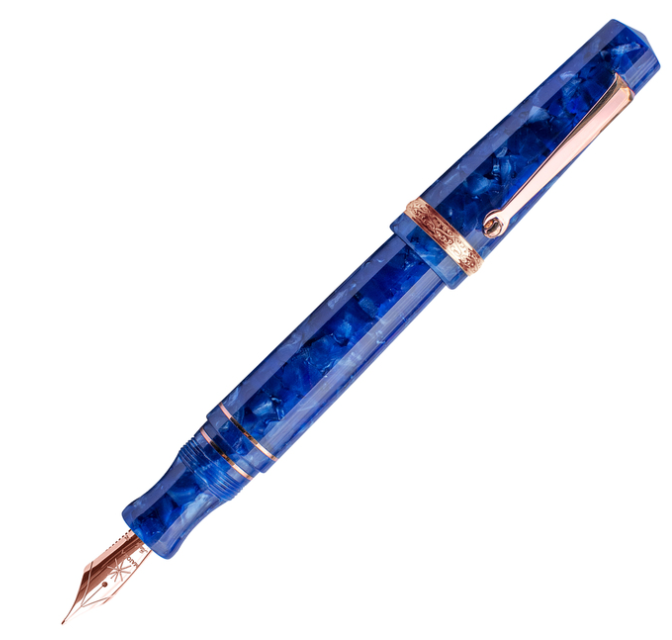 maiora-aventus-fountain-pen-blue-rosegold-pensavings