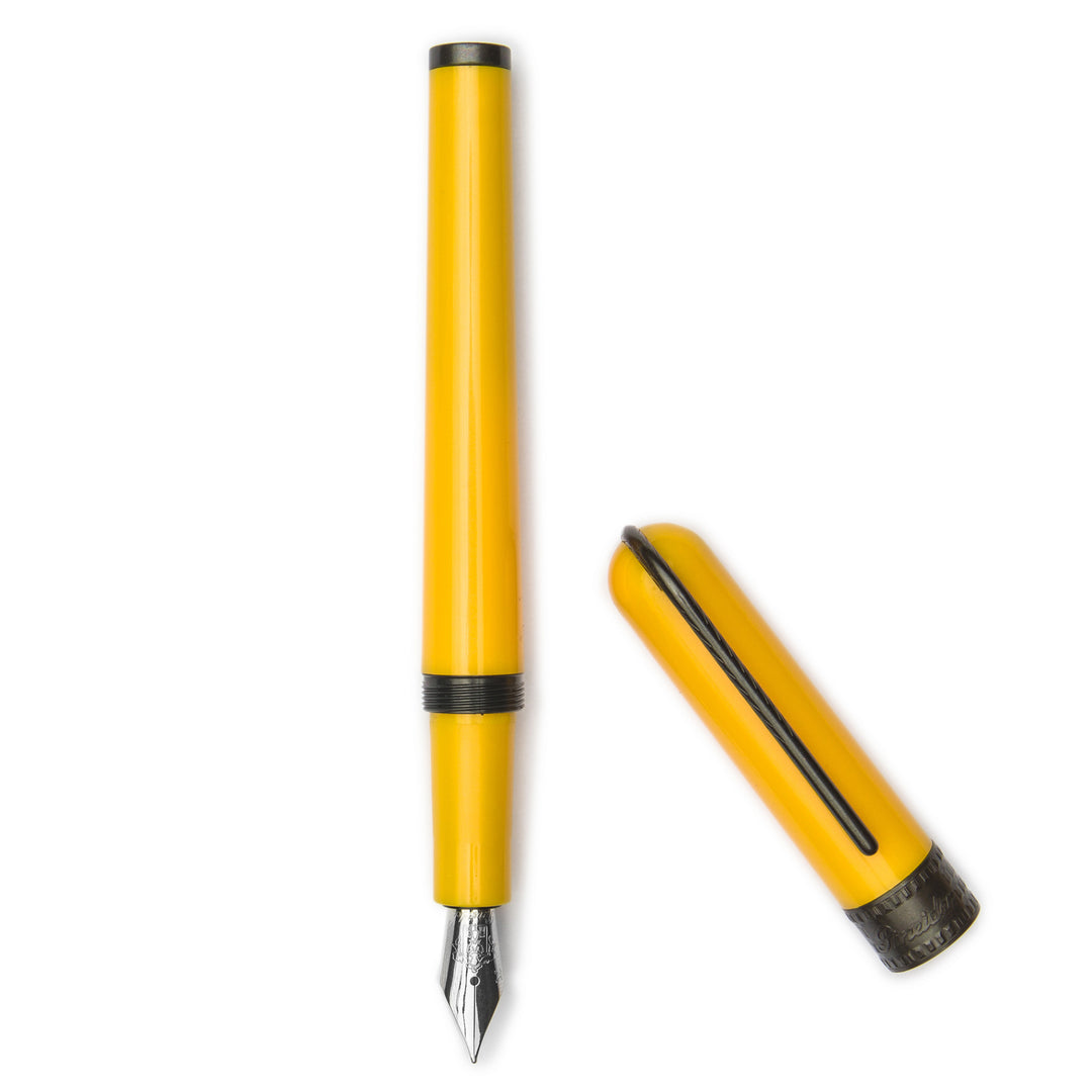 pineider-metropolis-yellow-fountain-pen-pensavings