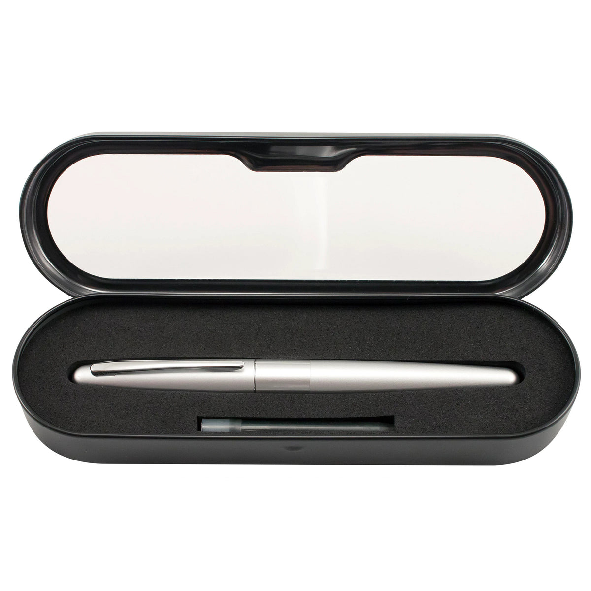 pilot-metropolitan-fountain-pen-silver-case-pensavings